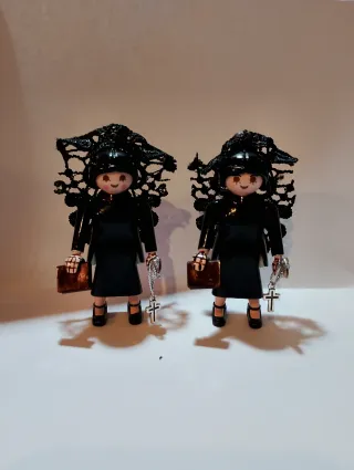 Playmobil Semana Santa Mujer Mantilla