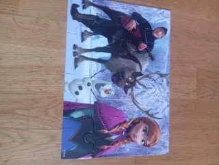 Puzzle Frozen 4 Puzzles Disney