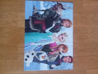 Puzzle Frozen 4 Puzzles Disney