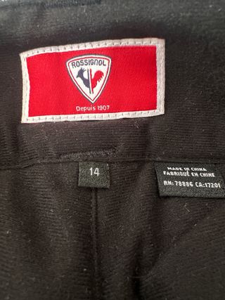 Conjunto Ropa Esquí Naranja y Negro ROSSIGNOL