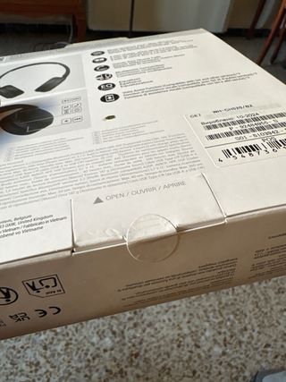 Sony WH-CH520 Auriculares Inalámbricos Negros