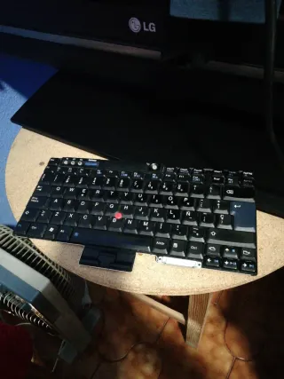 Teclado Lenovo Negro Portátil