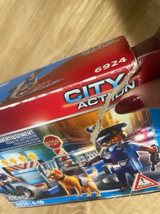 Playmobil City Action 6924 Policía 48 piezas