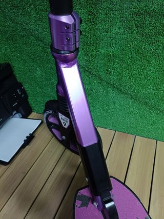 Patinete KRF Premier City 200 suspensión delantera morado