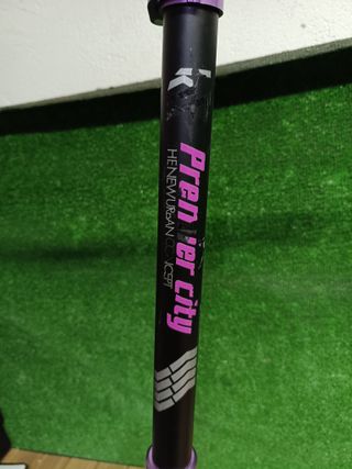 Patinete KRF Premier City 200 suspensión delantera morado