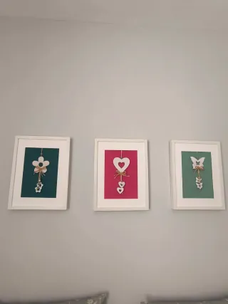 Dormitorio Cama Nido + Cuadros + Cortinas