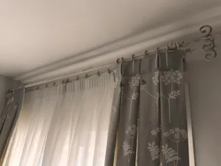 Dormitorio Cama Nido + Cuadros + Cortinas