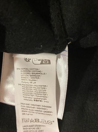 Sudadera Naruto Niño Negra