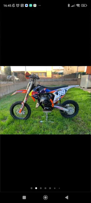 Moto KTM 65