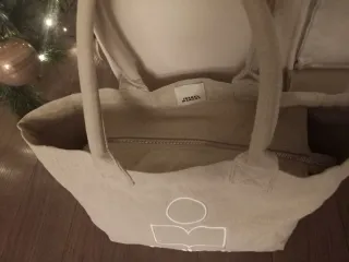 Borsa tote Isabel Marant beige