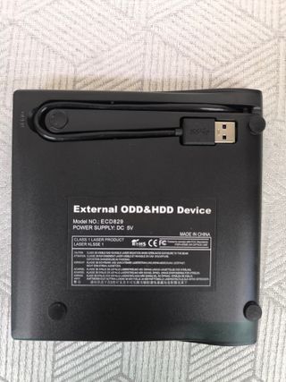 Grabadora/Lector DVD-CD externa USB — Slim