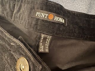 Pantalón de pana negro