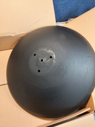 Cuenco guarda leña Esschert Design hierro fundido