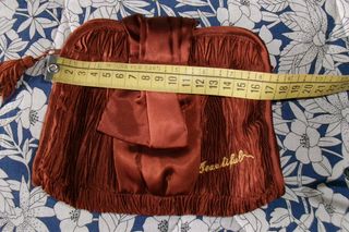 Pochette vintage colore ruggine