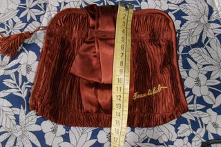 Pochette vintage colore ruggine