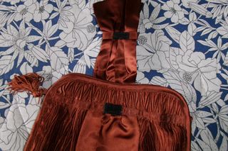 Pochette vintage colore ruggine