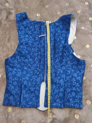 Corpiño Alicantina Seda Azul