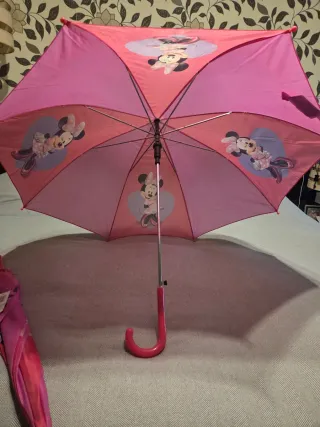 Lote 2 Paraguas Disney Minnie Mouse Niña