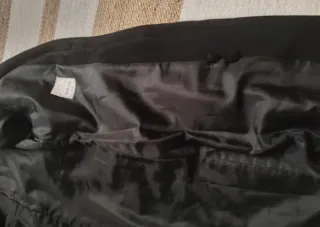 Abrigo negro vintage