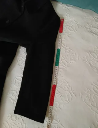 Abrigo negro vintage