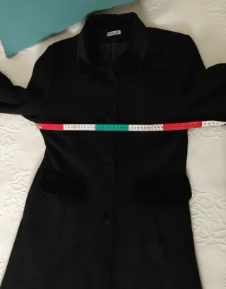 Abrigo negro vintage