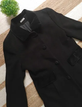 Abrigo negro vintage