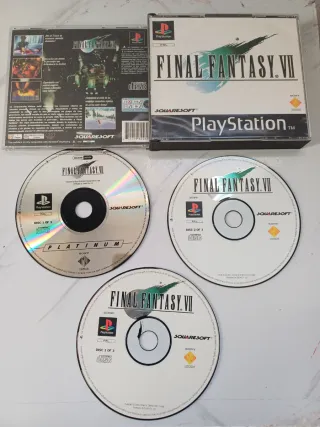 Final Fantasy VII PS1 (PlayStation 1) RPG