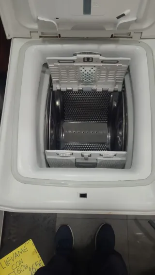 Lavadora carga superior hoover 8kg