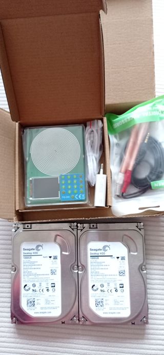 Lote Zapper + 2 Discos Duros 1TB