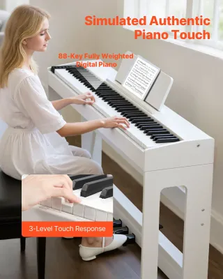 Pianoforte Digitale a 88 Tasti Pesati 280 Toni