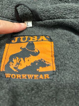 Chaleco Juba Talla L Negro Naranja