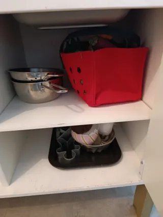 Cocinita de juguete Ikea con accesorios