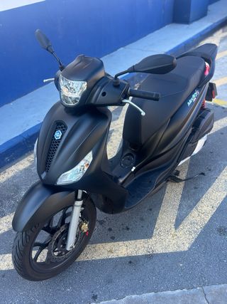 Piaggio Medley S 125 Negro Mate