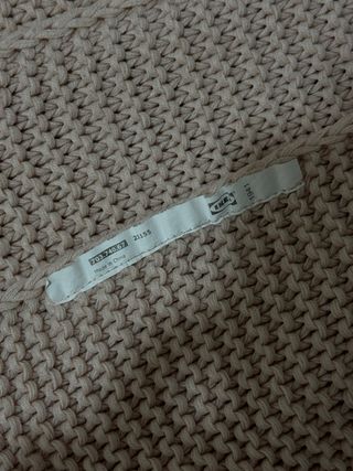 Manta Ikea Beige Tejido