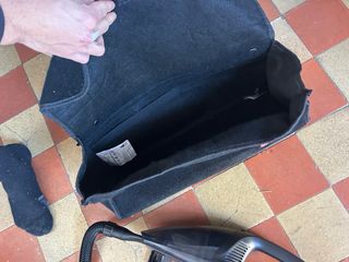 Aspiradora de coche + maletero con Velcro