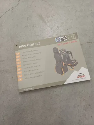 Mochila porta bebés usada