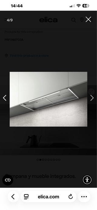 Campana Elica Boxin Advance Inox