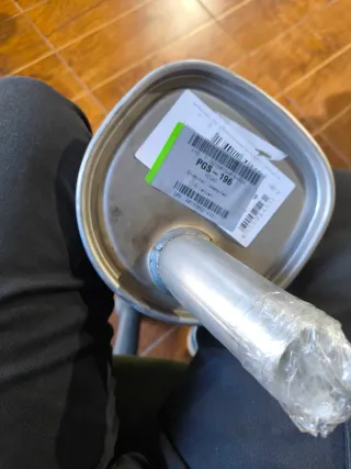 Silencioso trasero coche grupo PSA