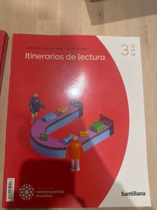 Libros lengua castellana SANTILLANA 3ºESO