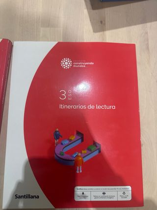 Libros lengua castellana SANTILLANA 3ºESO