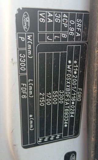 Ford 424744 cuadro instrumentos 9cit10849 transit