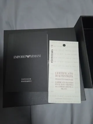 Reloj Emporio Armani AR11340 Caballero Biselado