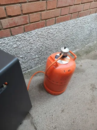 Estufa de butano Mercator recoger en mano