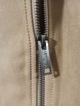 Cazadora ante mujer Hollister beige