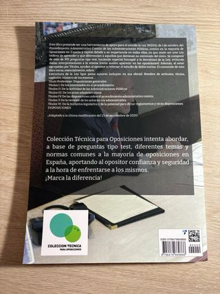 Libros de test para oposiciones