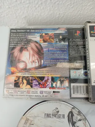 Final Fantasy VIII PS1 Pal 4 Discos