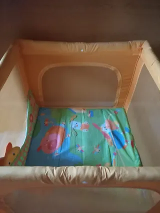 CHICCO PARQUE INFANTIL con FUNDA PORTATIL PLEGABLE