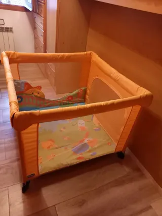 CHICCO PARQUE INFANTIL con FUNDA PORTATIL PLEGABLE