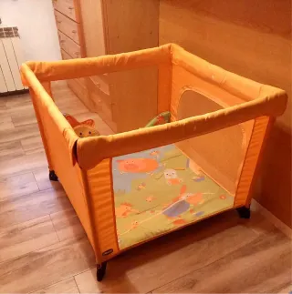 CHICCO PARQUE INFANTIL con FUNDA PORTATIL PLEGABLE