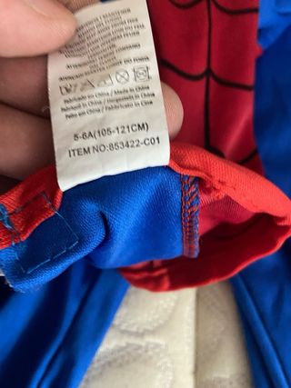 Disfraz Spiderman niño